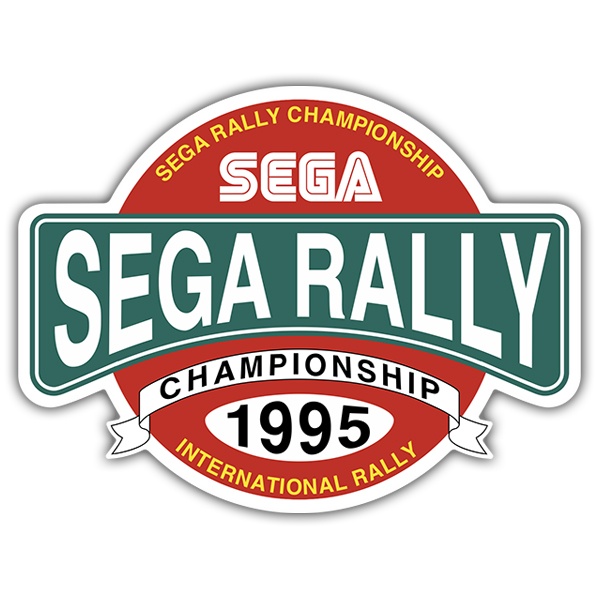 Adesivi per Auto e Moto: Sega Rally Championship