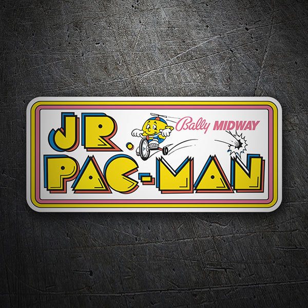 Adesivi per Auto e Moto: Jr. Pac-Man