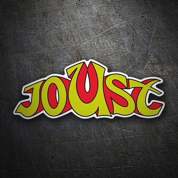 Adesivi per Auto e Moto: Joust Logo