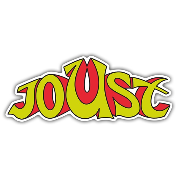 Adesivi per Auto e Moto: Joust Logo