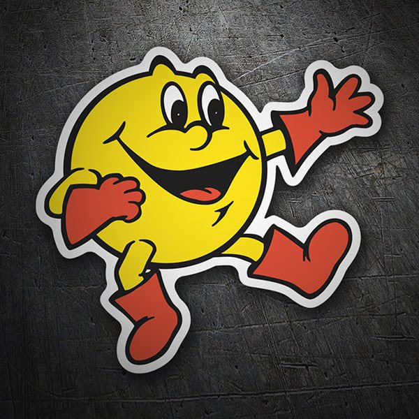 Adesivi per Auto e Moto: Pac-Man Baila