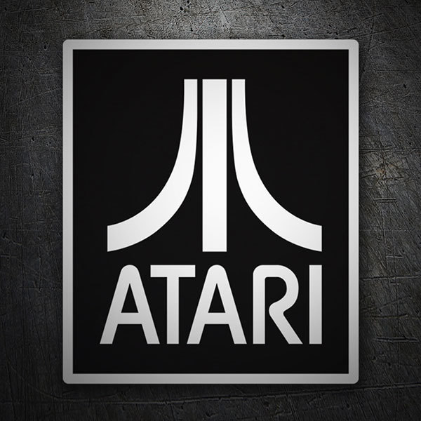Adesivi per Auto e Moto: Atari Negativo