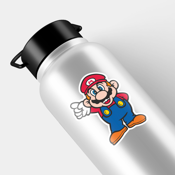Adesivi per Auto e Moto: Super Mario Top