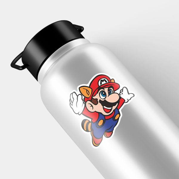 Adesivi per Auto e Moto: Super Mario Racoon