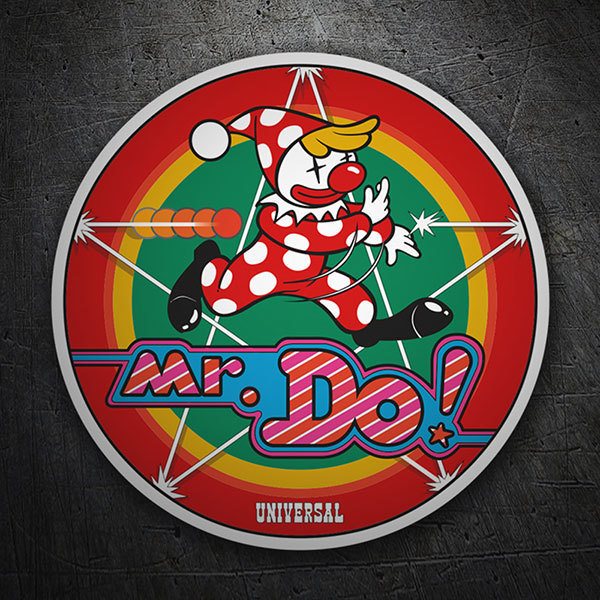 Adesivi per Auto e Moto: Mr. Do! Logo 1