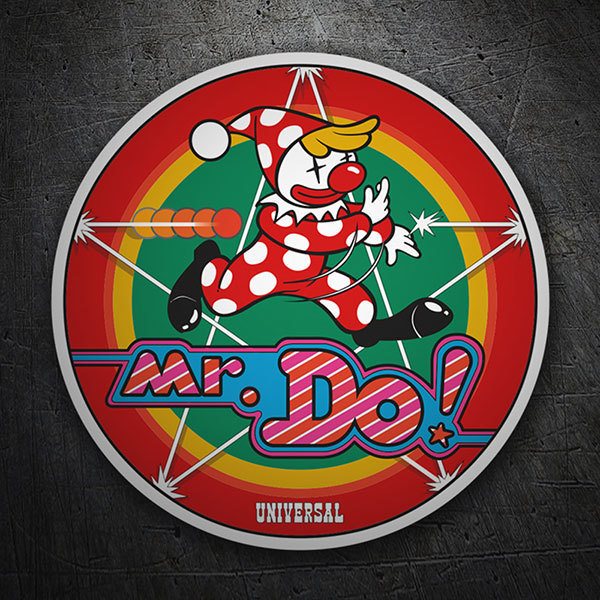 Adesivi per Auto e Moto: Mr. Do!