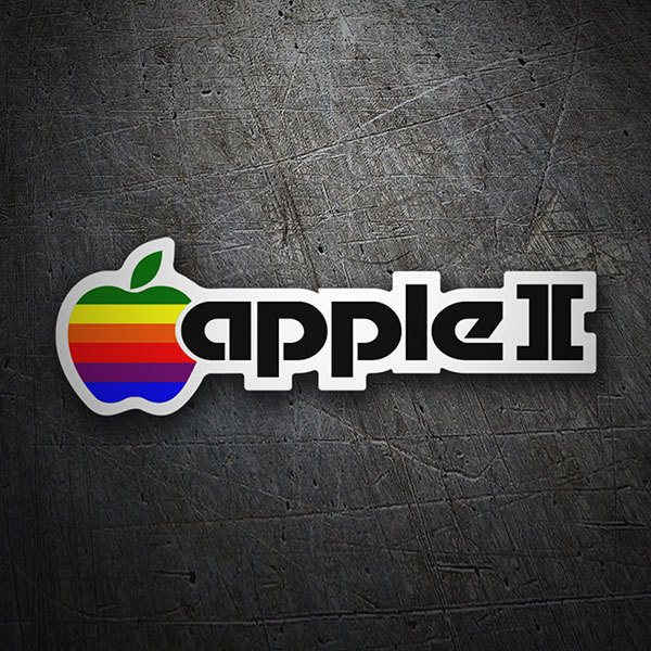 Adesivi per Auto e Moto: Apple II