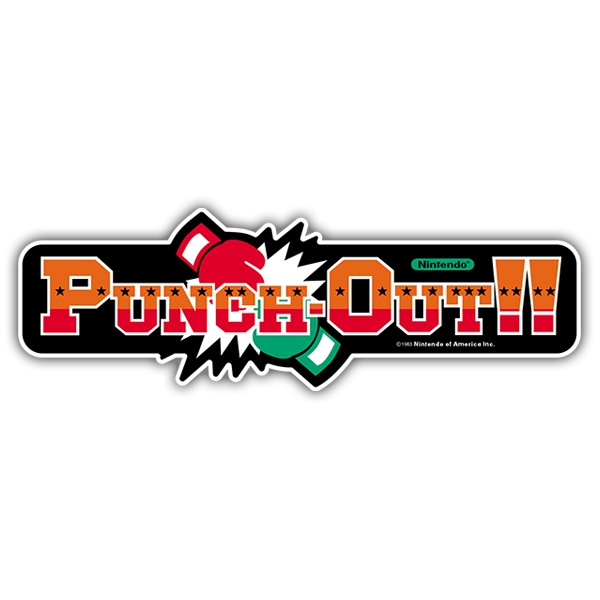 Adesivi per Auto e Moto: Punch-Out!!