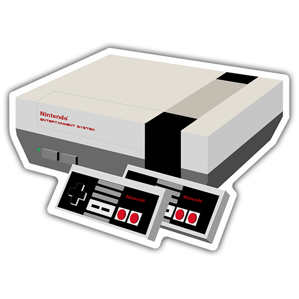 Adesivi per Auto e Moto: Nintendo Entertainment System
