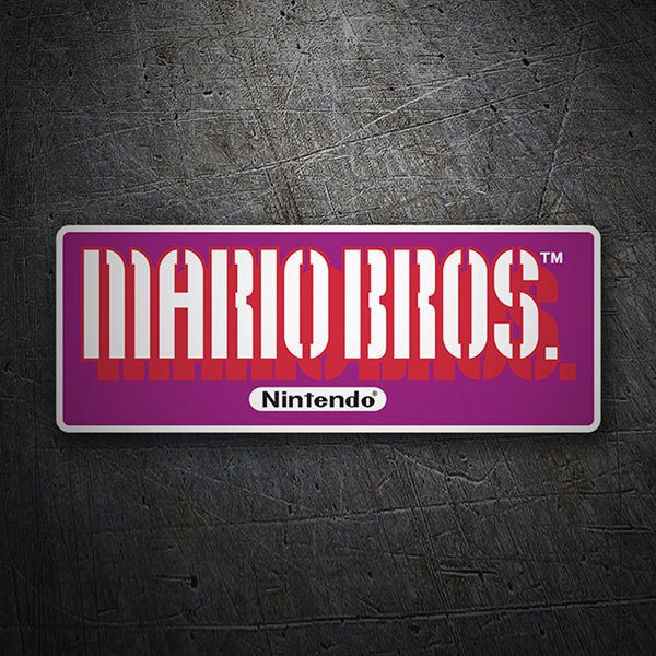 Adesivi per Auto e Moto: Super Mario Bros Nintendo