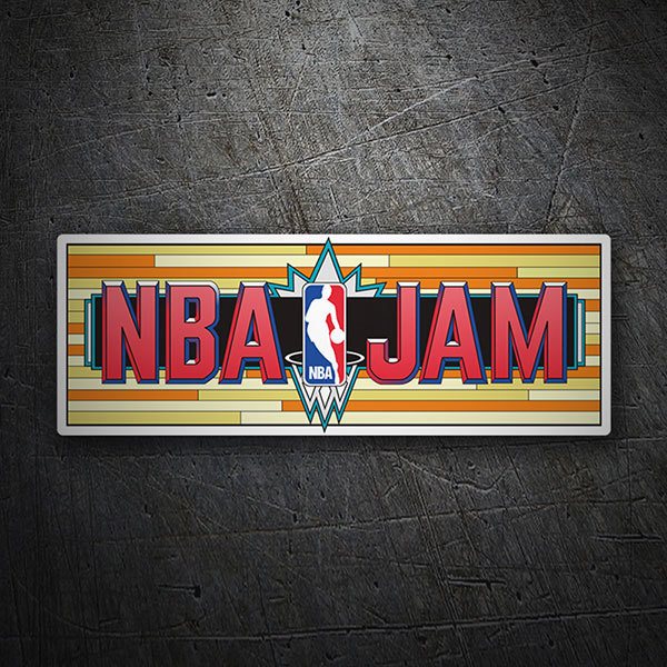 Adesivi per Auto e Moto: NBA Jam