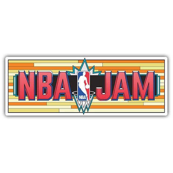 Adesivi per Auto e Moto: NBA Jam