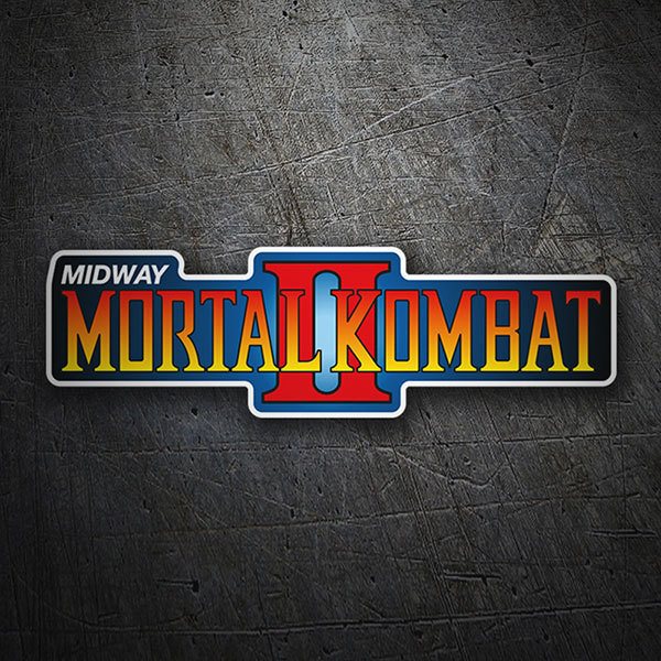 Adesivi per Auto e Moto: Mortal Kombat II