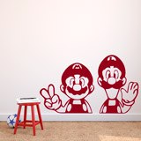 Adesivi per Bambini: Mario e Luigi 3