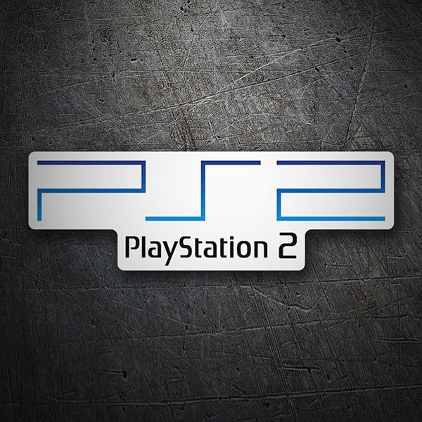 Adesivi per Auto e Moto: Play Station 2 Logo 1