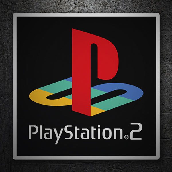 Adesivi per Auto e Moto: Play Station 2 Sigillare