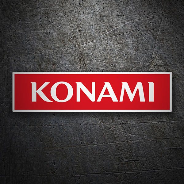 Adesivi per Auto e Moto: Konami Logo