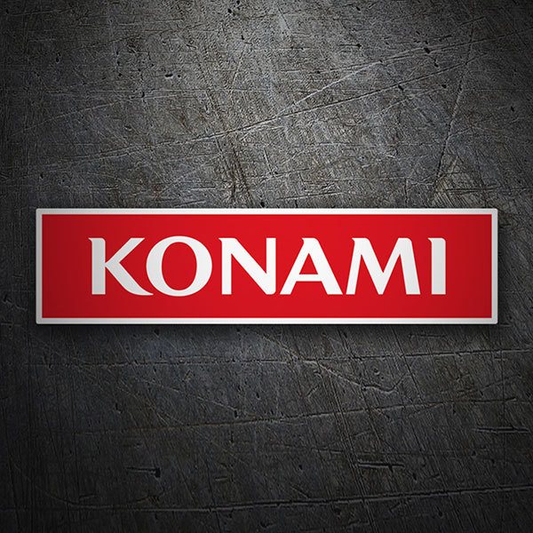 Adesivi per Auto e Moto: Logo Konami