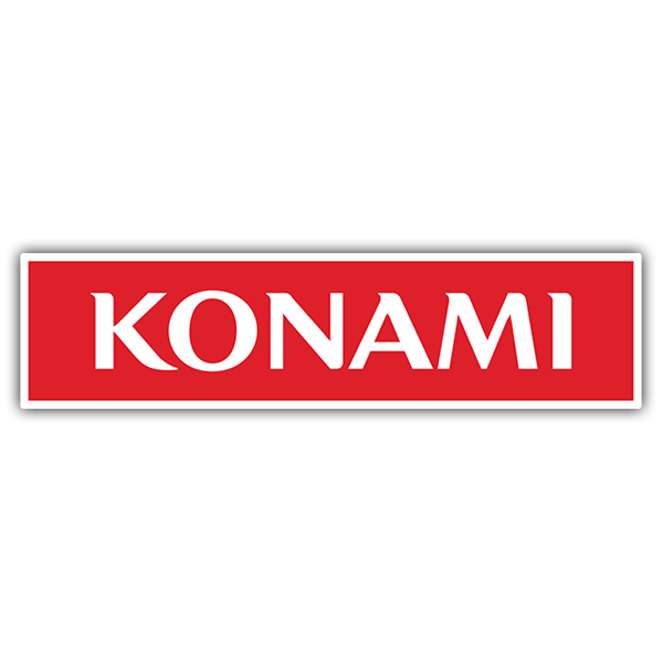 Adesivi per Auto e Moto: Konami Logo