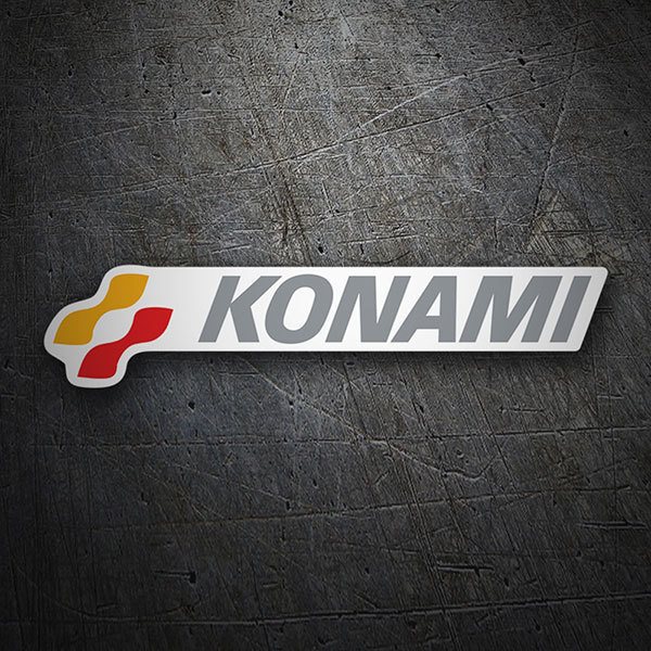 Adesivi per Auto e Moto: Konami 1986