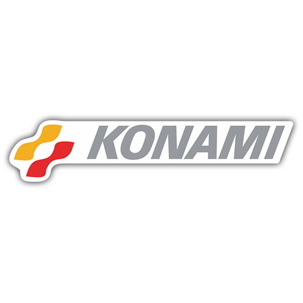 Adesivi per Auto e Moto: Konami 1986