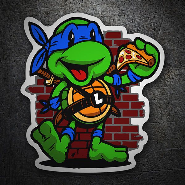 Adesivi per Auto e Moto: Leonardo - Tartarughe Ninja