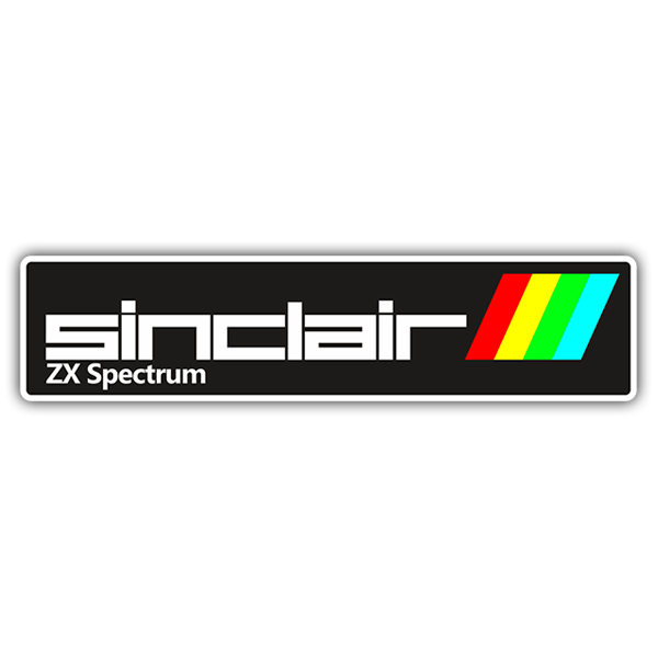 Adesivi per Auto e Moto: Sinclair ZX Spectrum