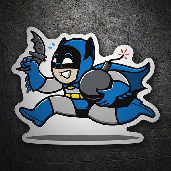 Adesivi per Auto e Moto: Batman cartone animato