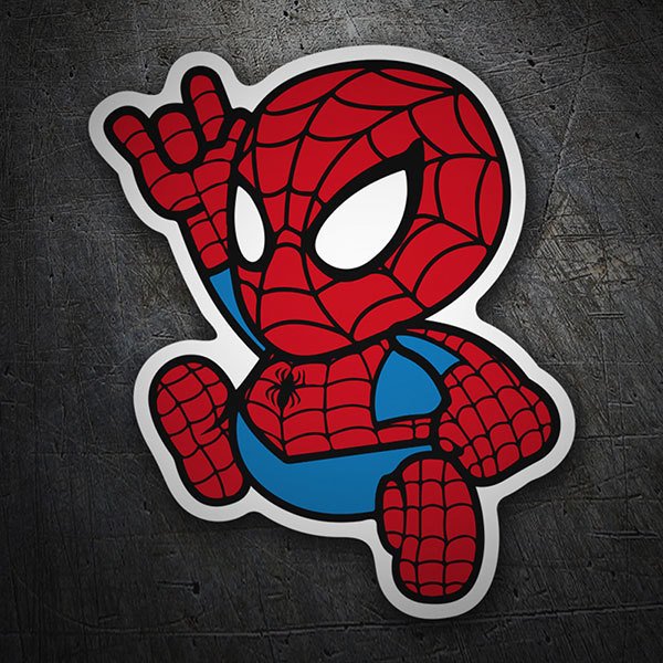 Adesivi per Auto e Moto: Spiderman Cartoon