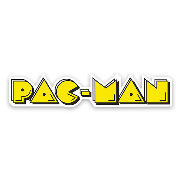 Adesivi per Auto e Moto: Pac-Man Gioco