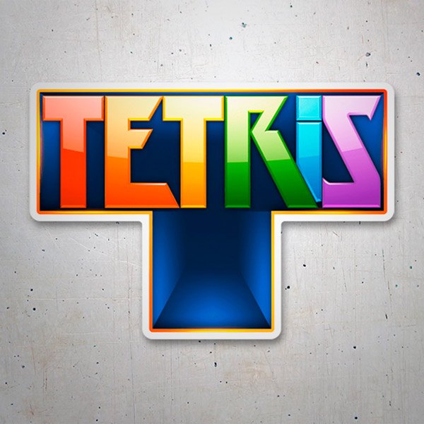 Adesivi per Auto e Moto: Tetris Emblema