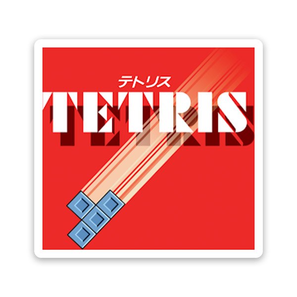 Adesivi per Auto e Moto: Tetris, versione giapponese