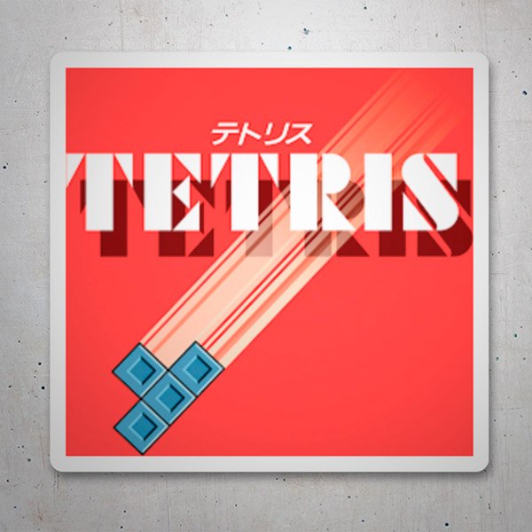 Adesivi per Auto e Moto: Tetris, versione giapponese