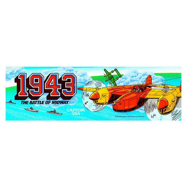 Adesivi per Auto e Moto: 1943 The Battle of Midway