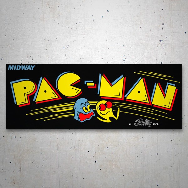 Adesivi per Auto e Moto: Pac-Man Midway