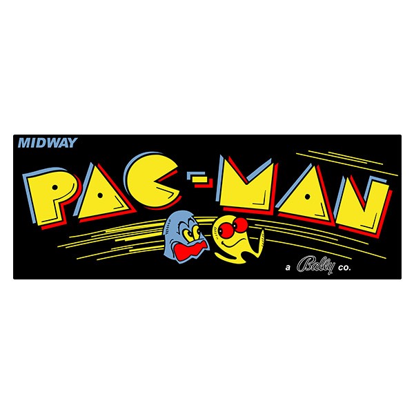 Adesivi per Auto e Moto: Pac-Man Midway