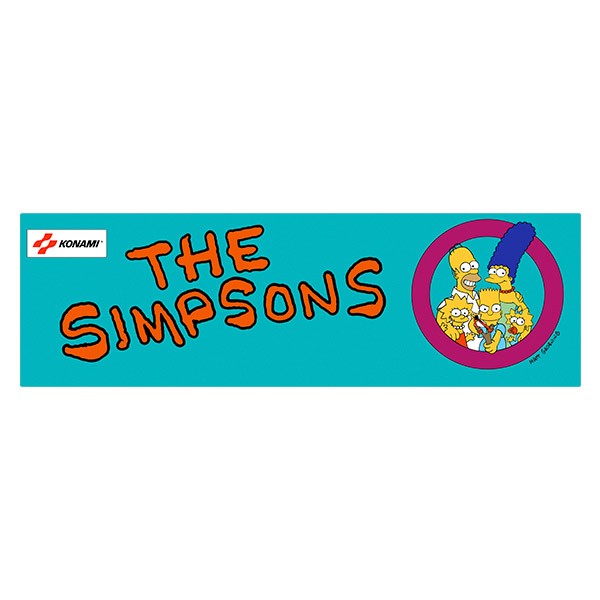 Adesivi per Auto e Moto: The Simpsons