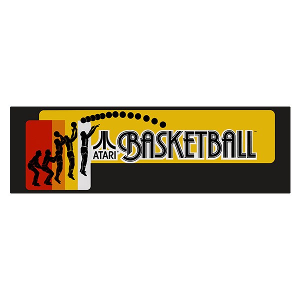 Adesivi per Auto e Moto: Atari Basketball