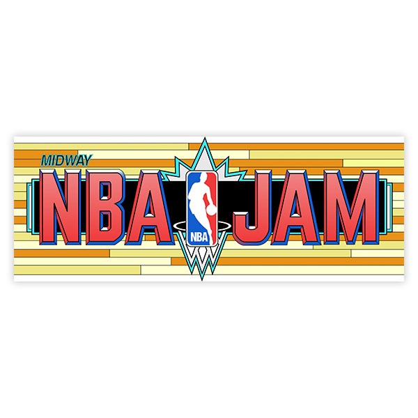 Adesivi per Auto e Moto: NBA Jam