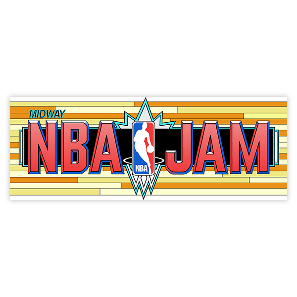 Adesivi per Auto e Moto: NBA Jam