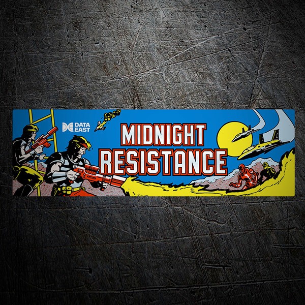Adesivi per Auto e Moto: Midnight Resistance