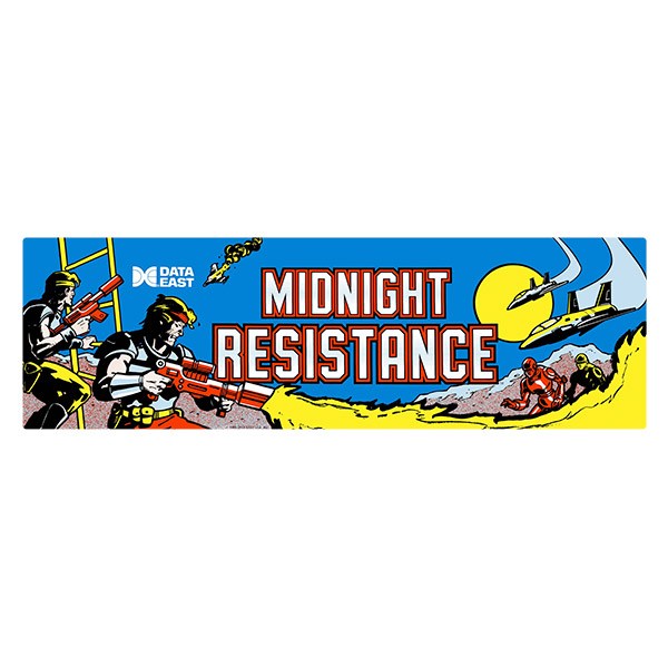 Adesivi per Auto e Moto: Midnight Resistance