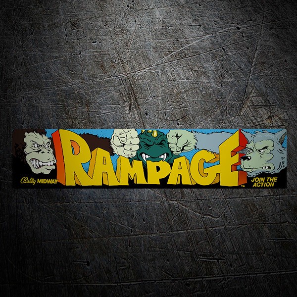 Adesivi per Auto e Moto: Rampage