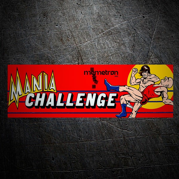 Adesivi per Auto e Moto: Mania Challenge