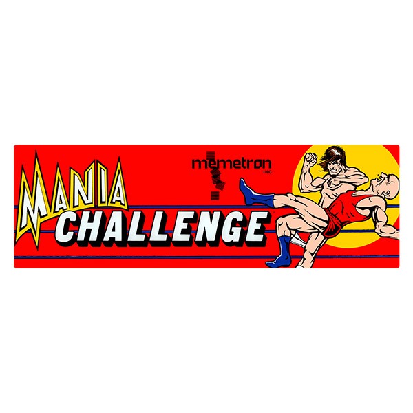 Adesivi per Auto e Moto: Mania Challenge