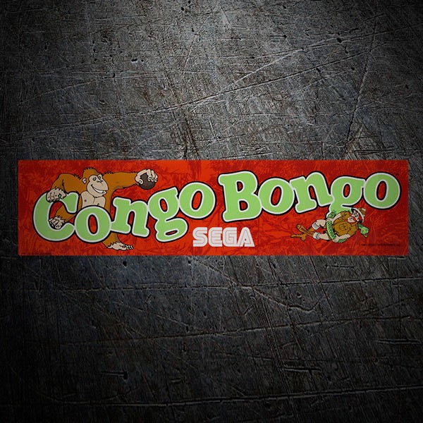 Adesivi per Auto e Moto: Congo Bongo