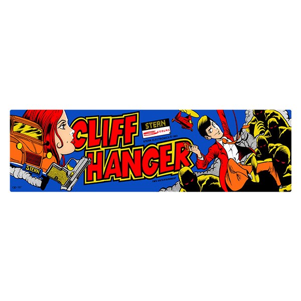 Adesivi per Auto e Moto: Cliff Hanger