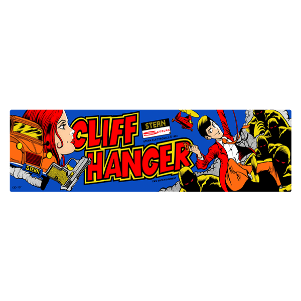 Adesivi per Auto e Moto: Cliff Hanger