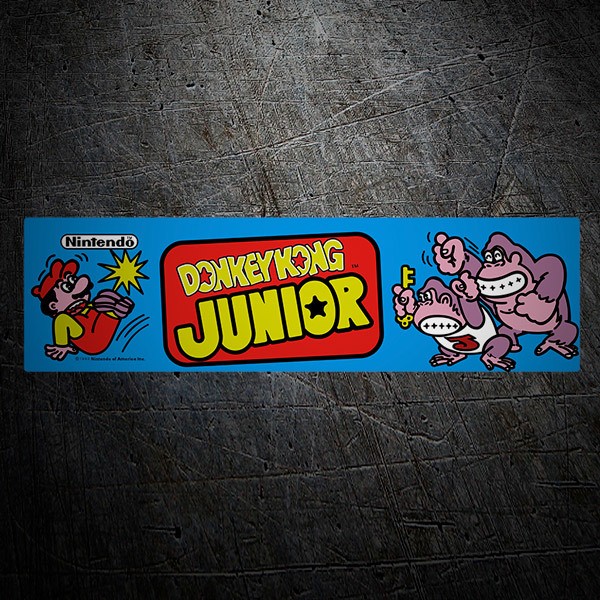 Adesivi per Auto e Moto: Donkey Kong Junior