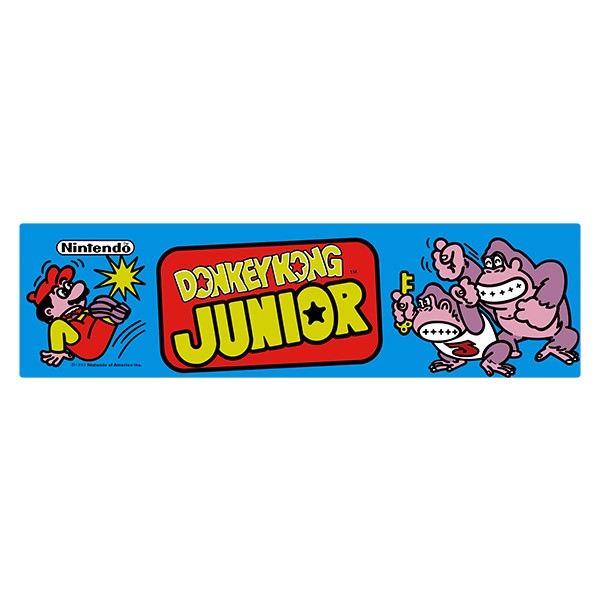 Adesivi per Auto e Moto: Donkey Kong Junior